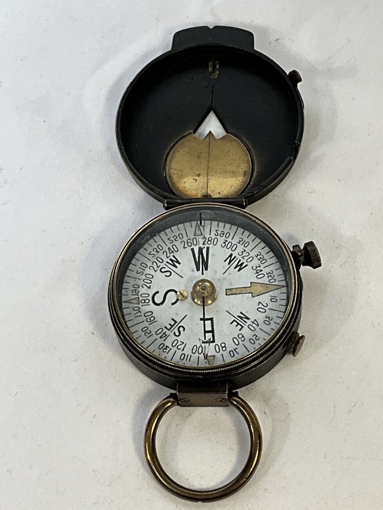 WWI-WWII U.S. ENGINEER CORPS Compass PLAN LTD. Neutchatel, Switzerland