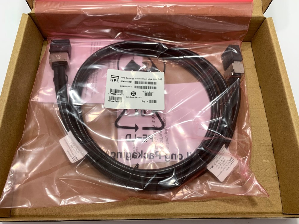 804098-B21- HPE Synergy Interconnect Link 1.6M Direct Attach Copper Cable