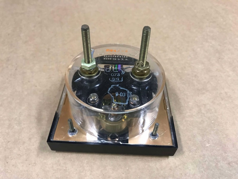 Vintage Voltage Panel Meter - Untested