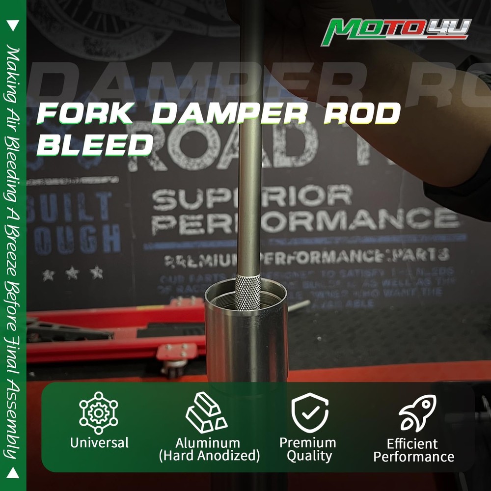 Fork Service Tool Kit Fork Spring Compressor and Damper Rod Bleed Tool Set Ty...