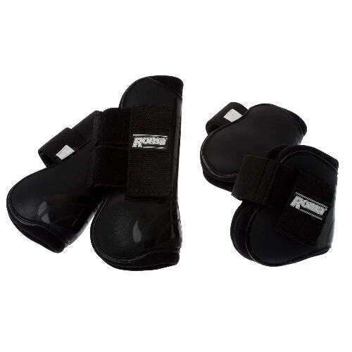 Roma Competitor Series 4-Pack Boots, Full, Black