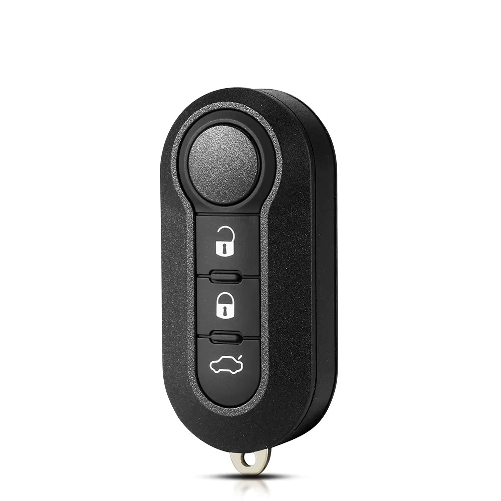Fiat 500 shell remote control key cover with logo *°°