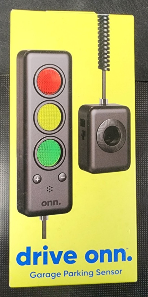 Garage Parking Sensor 3 Color Traffic Light Programmable Ultrasonic Onn LED