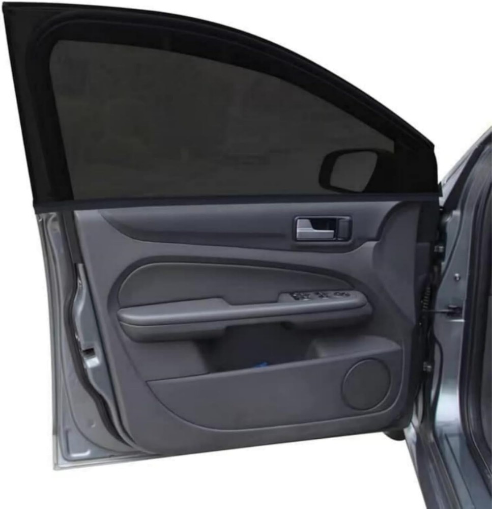 2Pack Car Front Window Shade Mesh Cover UV Block Privacy Ventilation