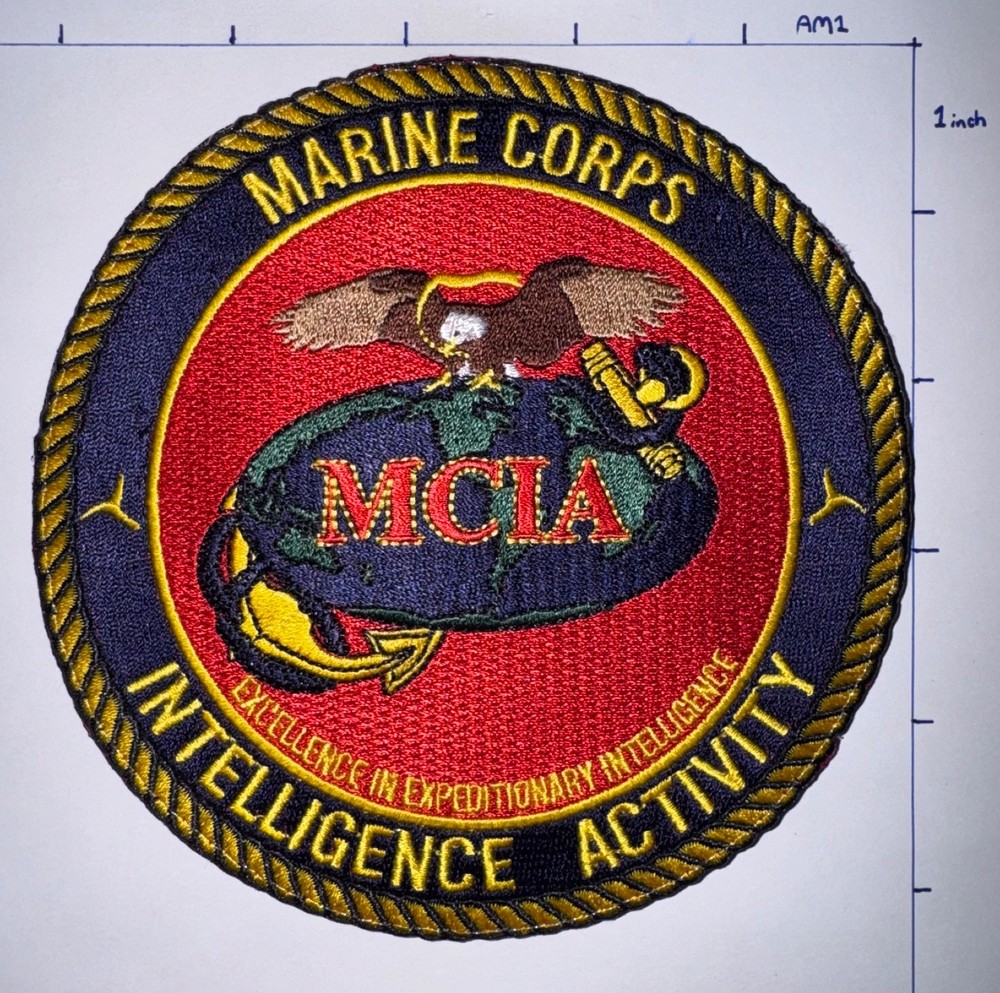 USMC Intelligence Activity - MCIA  Patch
