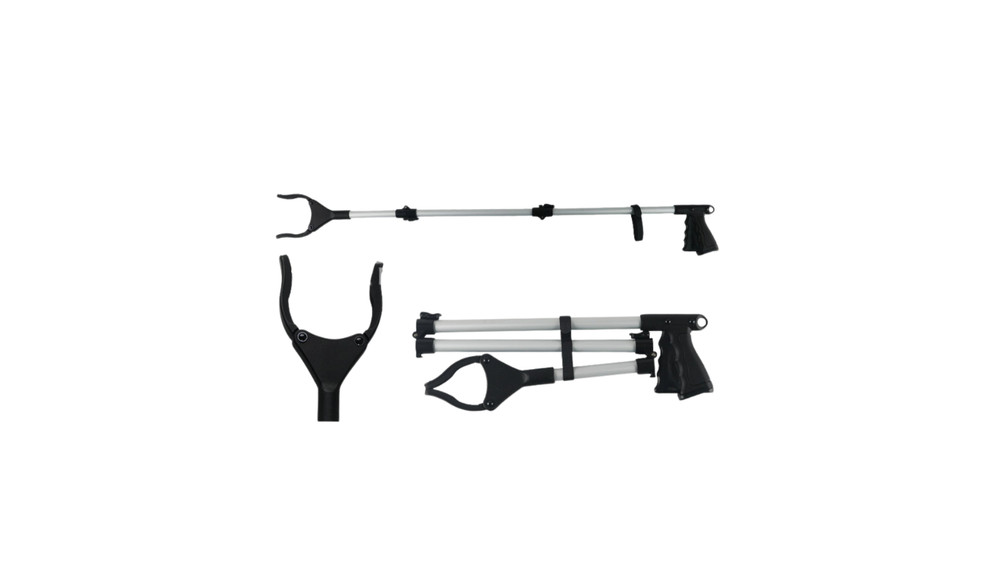 43" Extra Long Grabber Tool Foldable Lightweight Ideal for Elderly