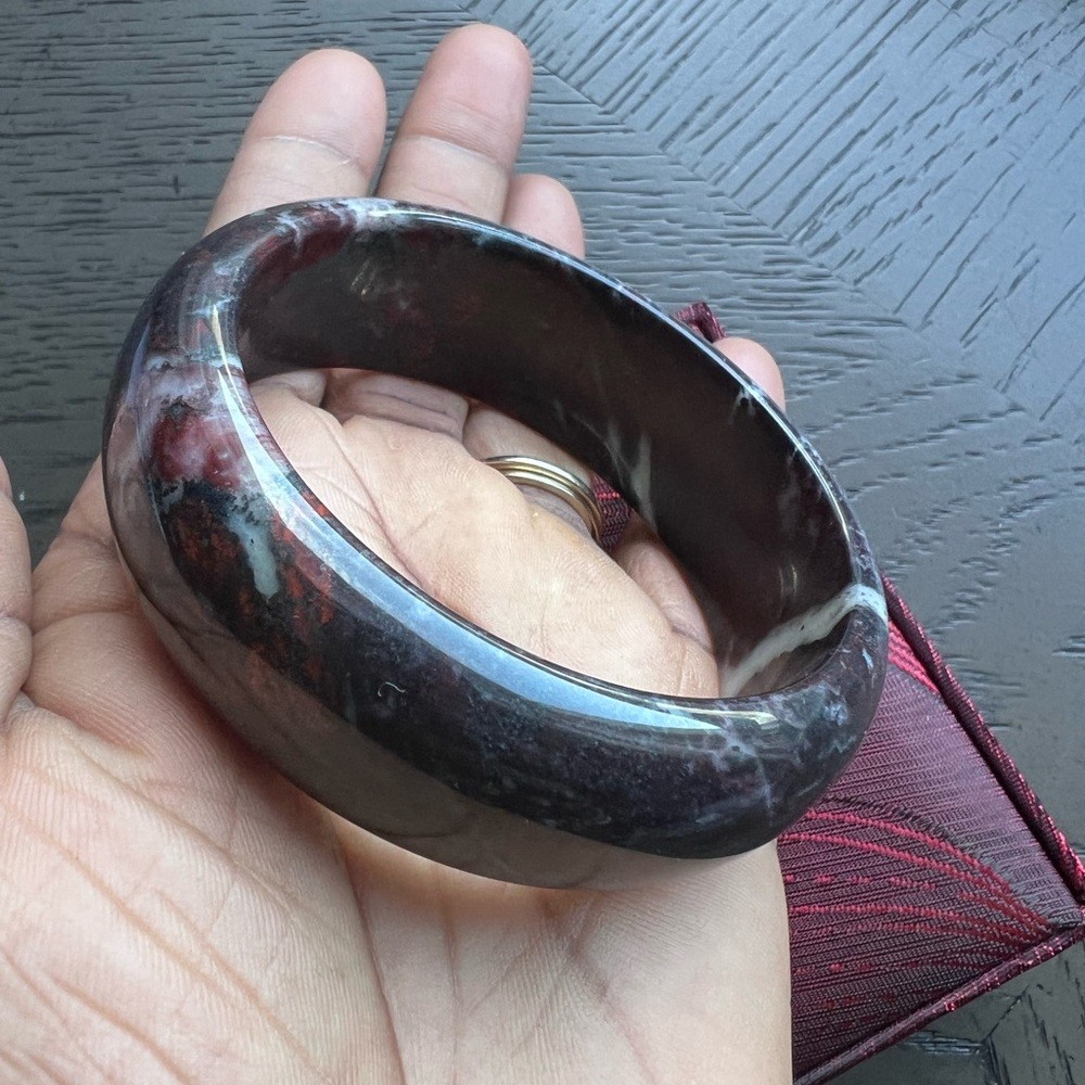 Chicken blood soft bangle 60mm