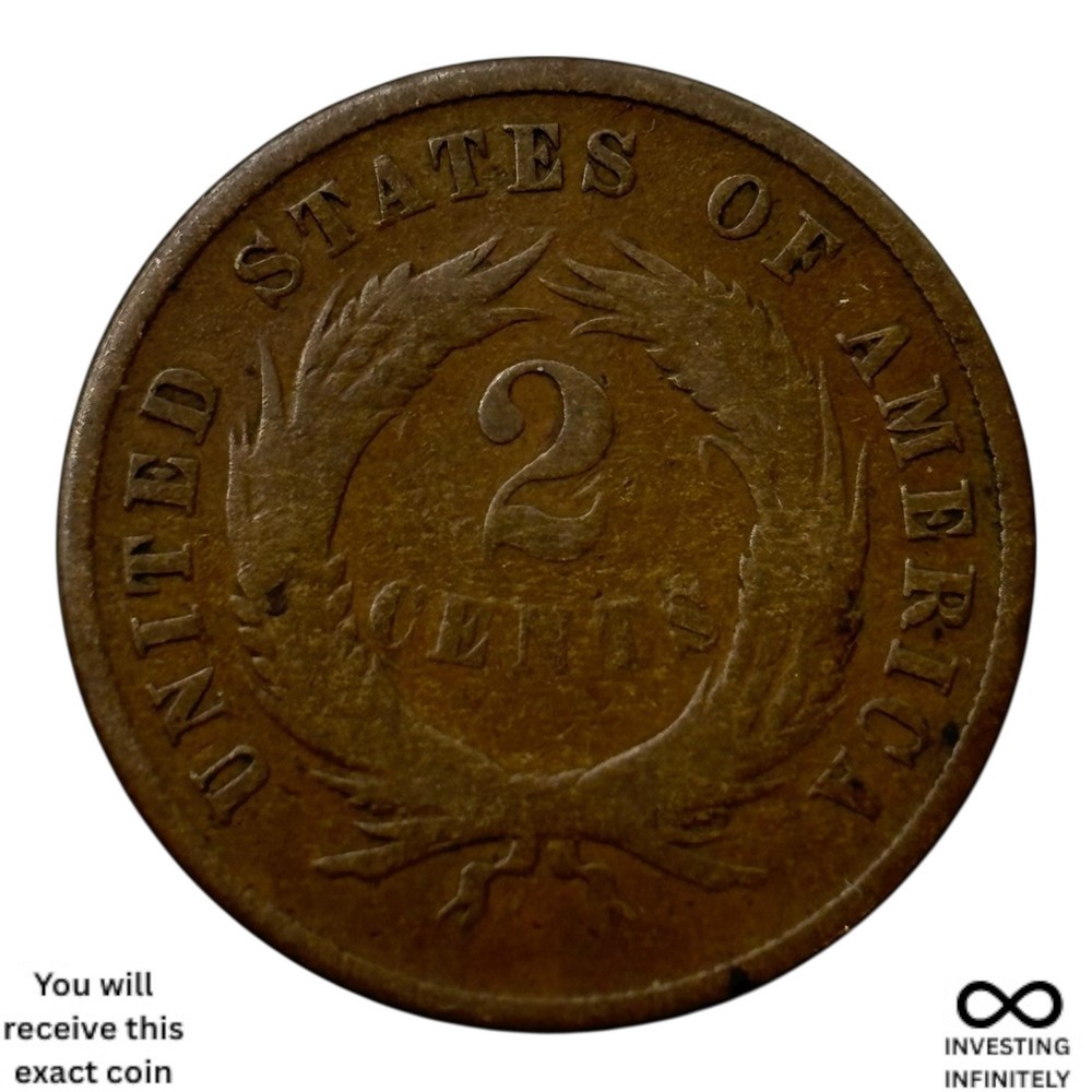 1870 2 Cent Piece X-1288