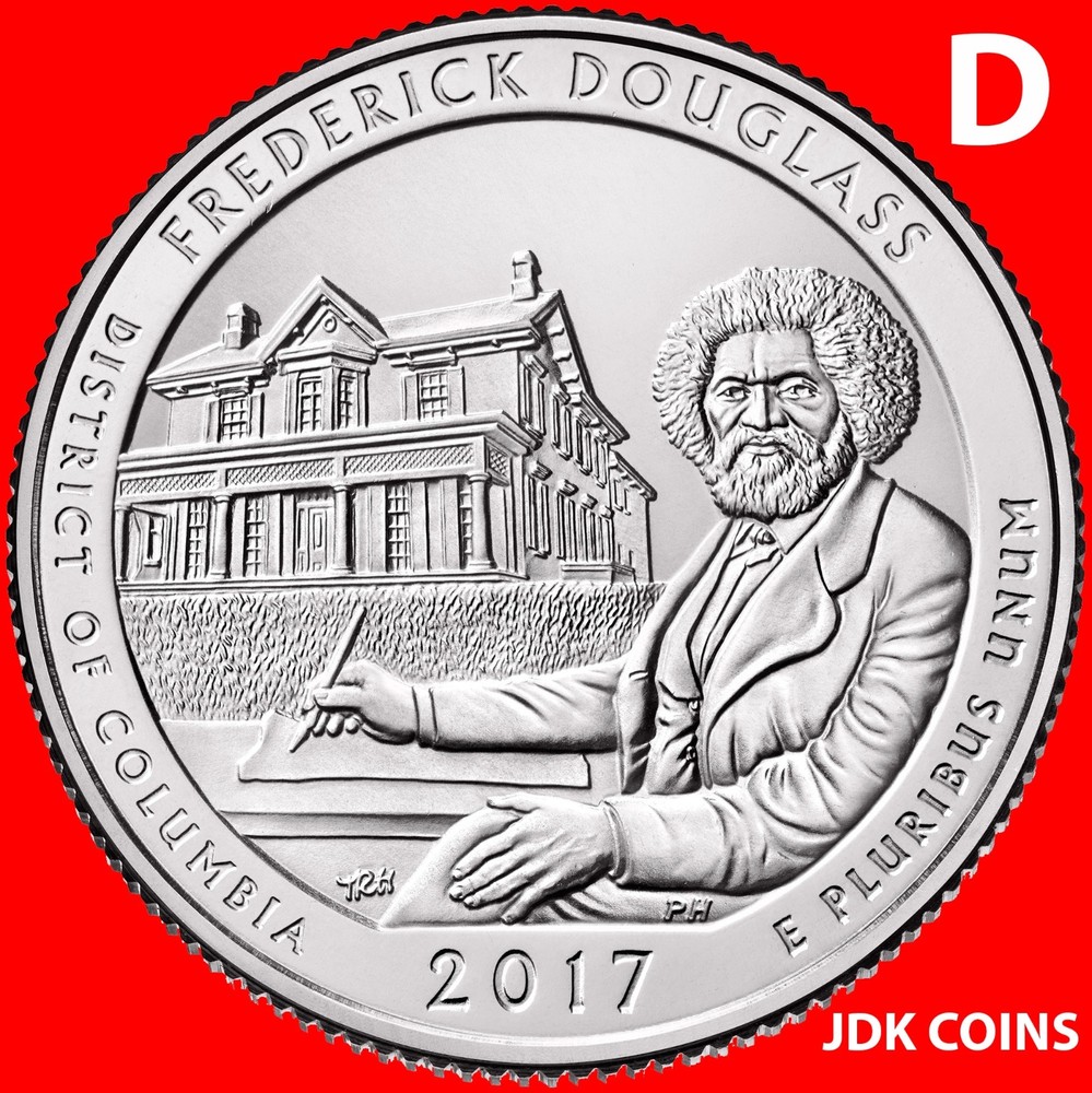2017-D FREDERICK DOUGLASS HISTORIC SITE (D.C.) QUARTER UNCIRCULATED