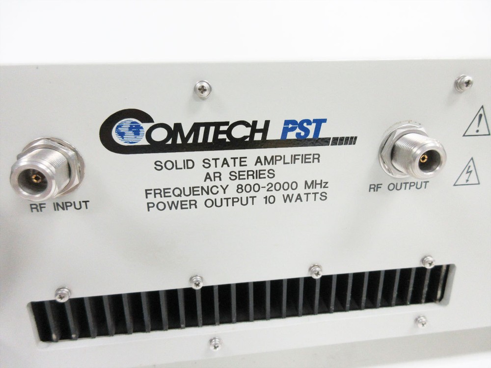 COMTECH PST AR8829-10 SOLID STATE HIGH POWER AMPLIFIER 800 - 2000 MHZ 10 WATTS