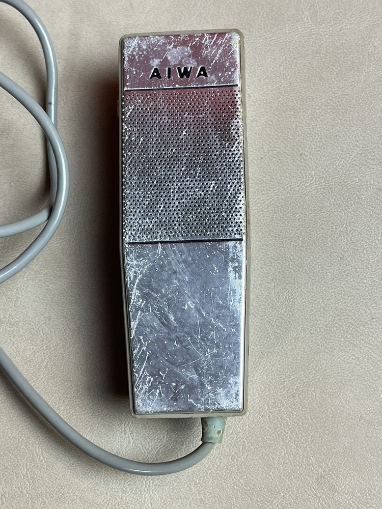 Vintage Aiwa Dynamic Microphone Model DM-59