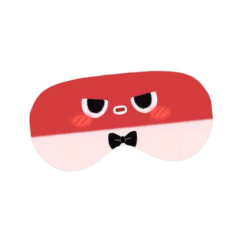 Love and Deepspace Anime Eye Mask Blindfold Patch Ice Thread Cospaly Cartoon