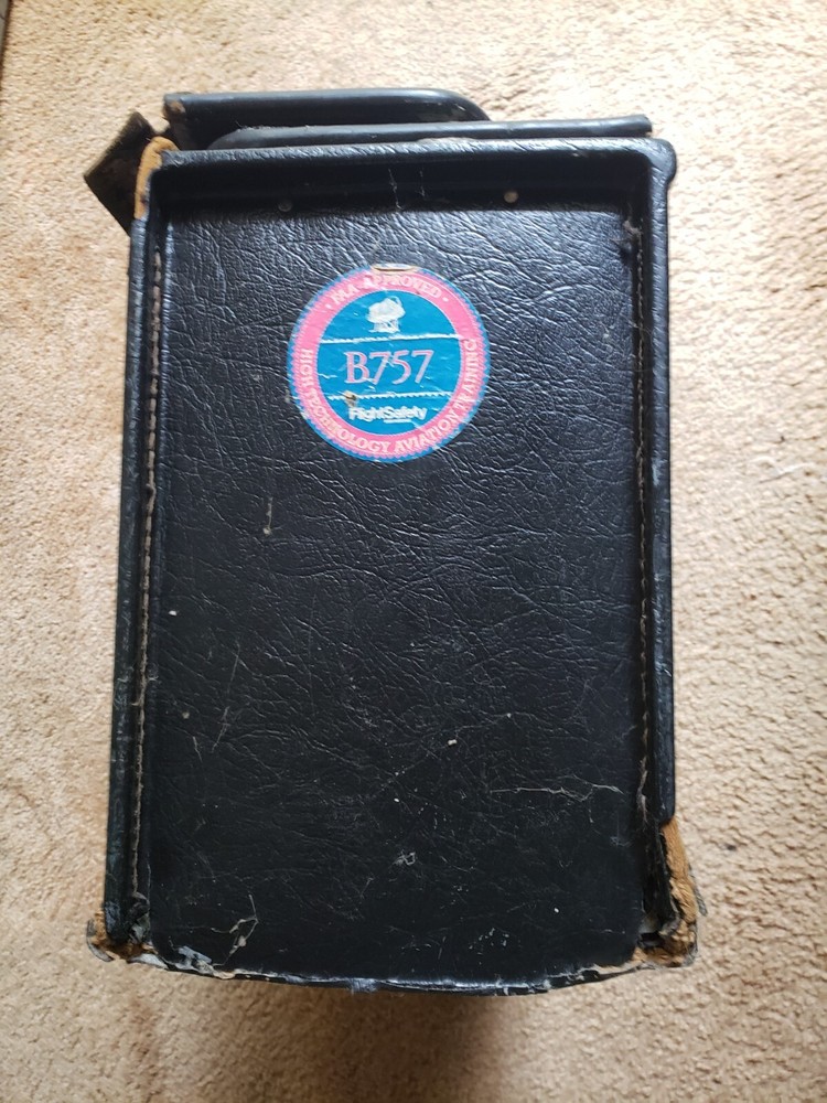 Vintage 1980s Pilot Flight Bag