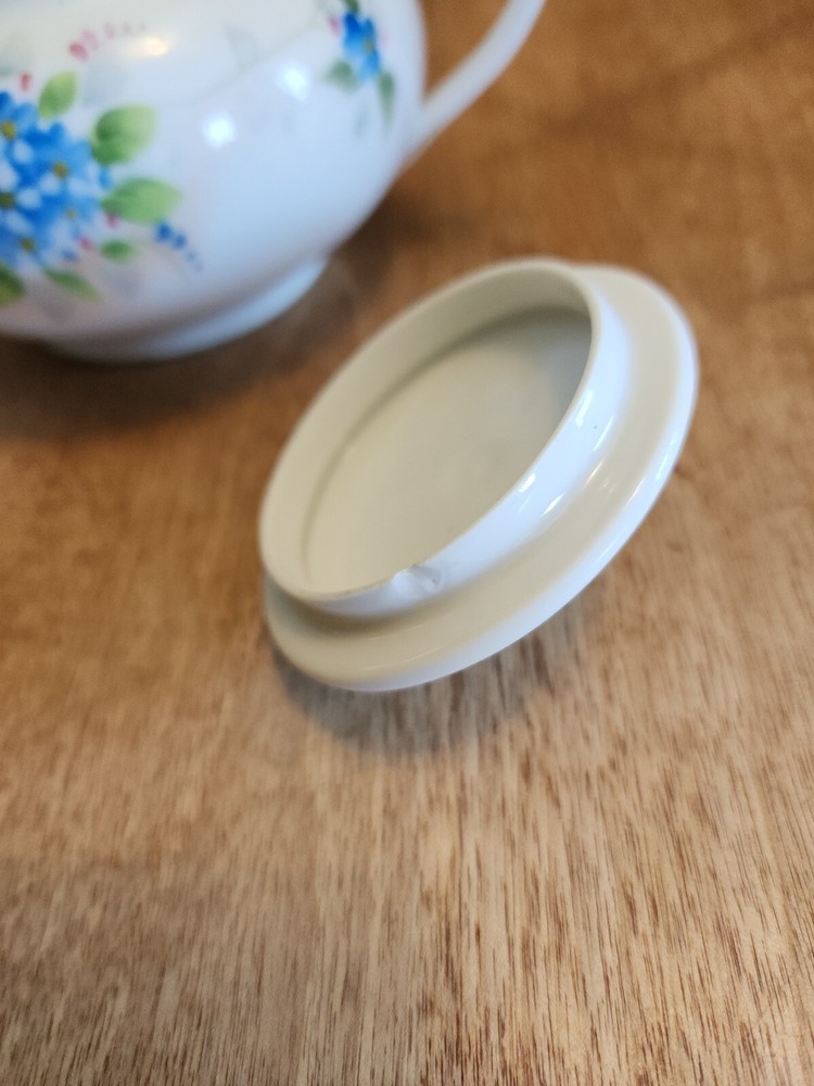 Hand Painted Nippon Covered Sugar Bowl
