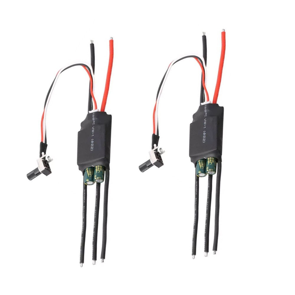 2pcs 3-phase Brushless Motor Driver BLDC ESC Speed Controller 7-24V 200W
