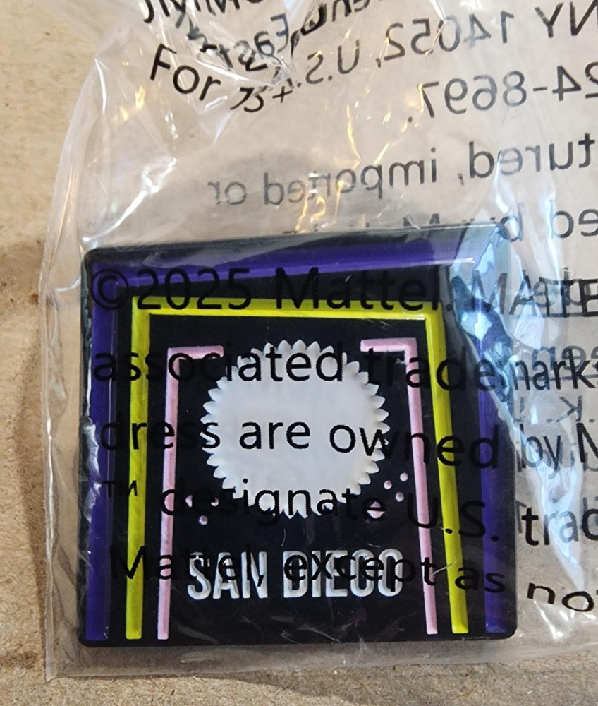 Comic-Con 2025 Pins - Monster High, Comic Con