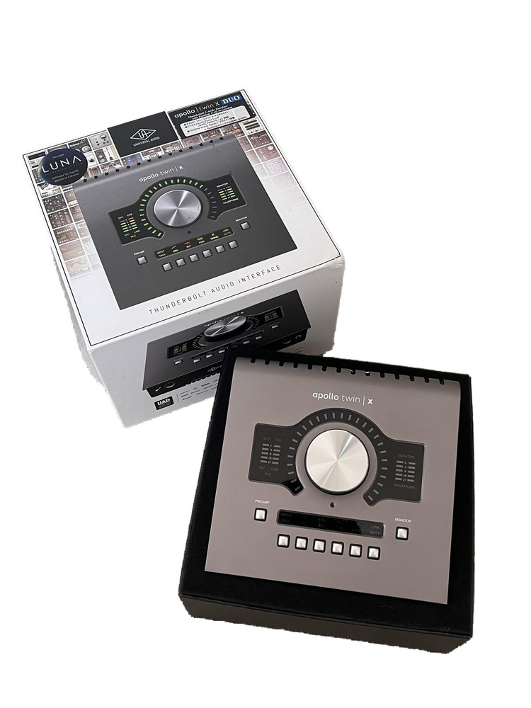 Universal Audio Apollo Twin X DUO Thunderbolt 3 Audio Interface Duo Core w/ Box