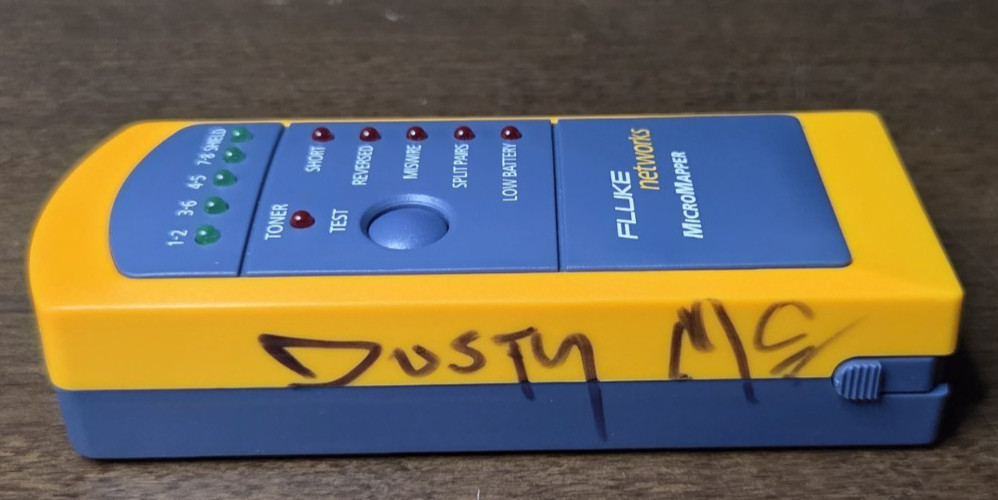 Fluke Networks MicroMapper Model MT-8200-49A
