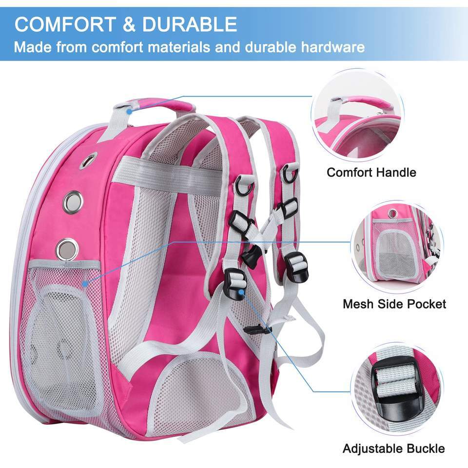 Space Capsule Bubble Cat Backpack Carrier, Pet Carrier Backpack, Breathable Air
