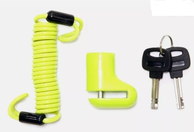 Mini Disc Lock Antitheft Starlocks With 5.5 Mm Pin And Cable Remember Me