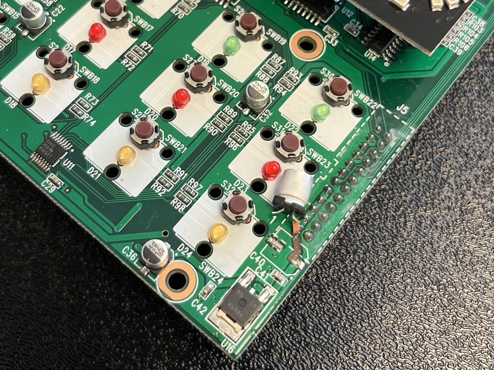 TASCAM US-2400 DAW Controller — PCB.SELECT Board Assembly