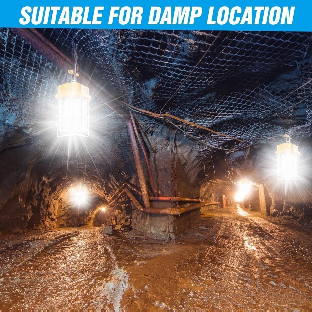 LED Temporary Work Light 150W Construction Building Work Lights with Hook ETL