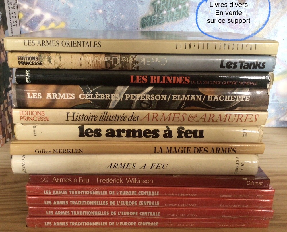BIG BOOK "LES WEAPONS A FEU" by Marcel Baldet