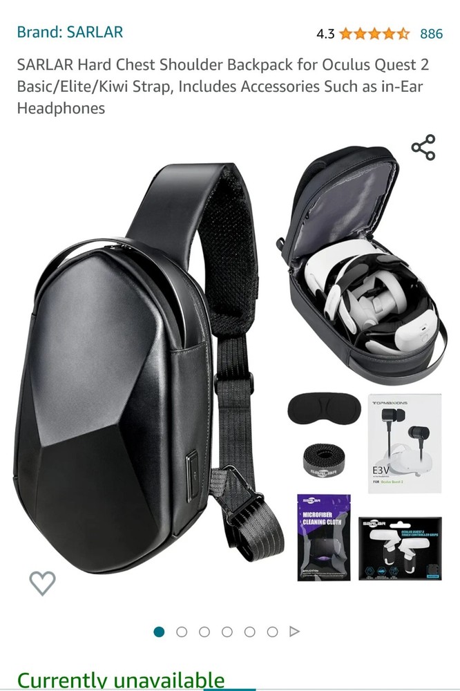 Oculus Quest 2 Carrying Case