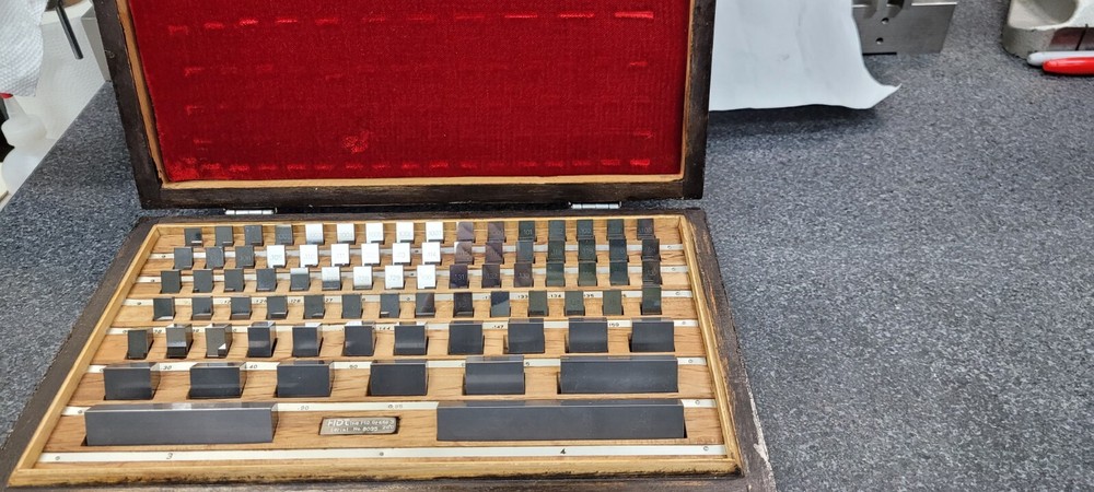 HDT 81 piece carbide gage block set