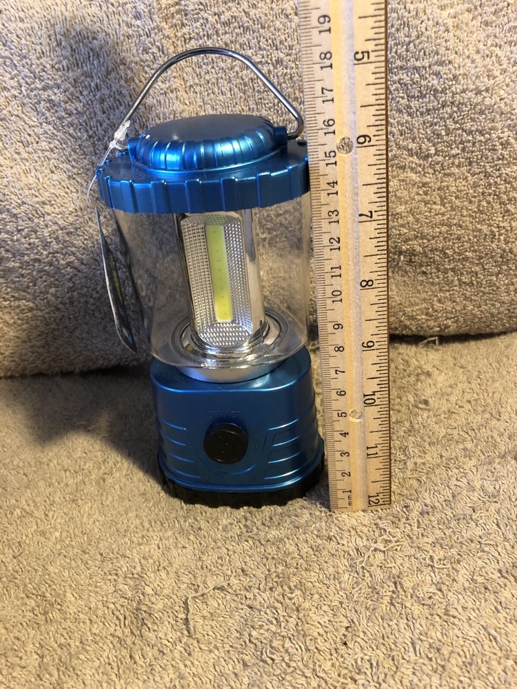 NEW Dimmable LED lantern 7" high batteries included
