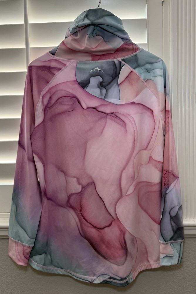 DOPE SNOW Base Layer Set Snuggle Top Lofty Tech Leggings Mirage Print Size Large