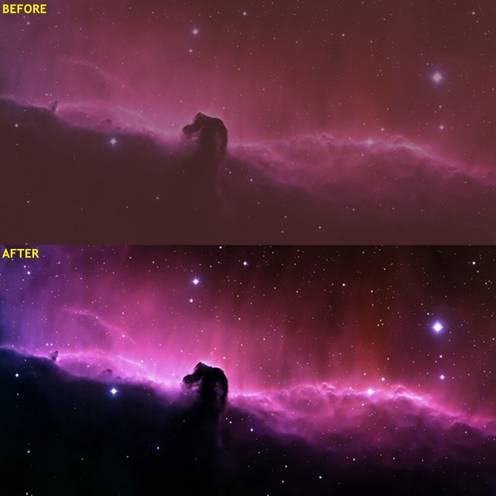 1.25" UHC Filter Improve Image Contrast Reduce Light Pollution for Telescope