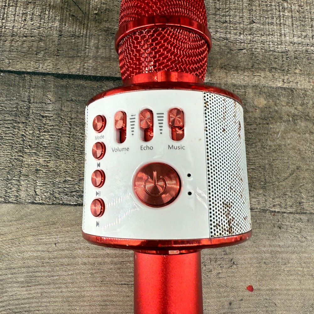 Wireless Bluetooth Karaoke Microphone Works