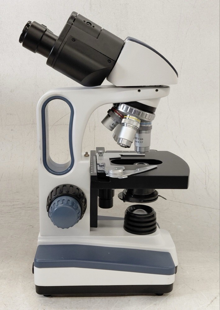 Swift SW350B Binocular Compound Microscope with Accessories and Case 40x-2500x
