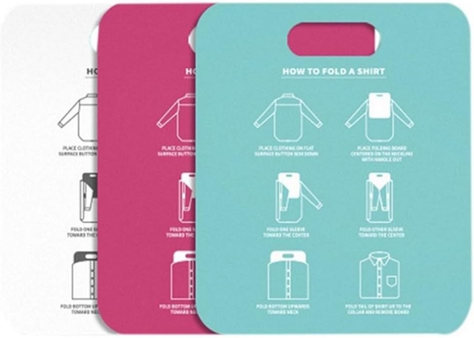 Zerodis Shirt Folding Board, Tshirt Folding Board Clothes Folding Board Plastic