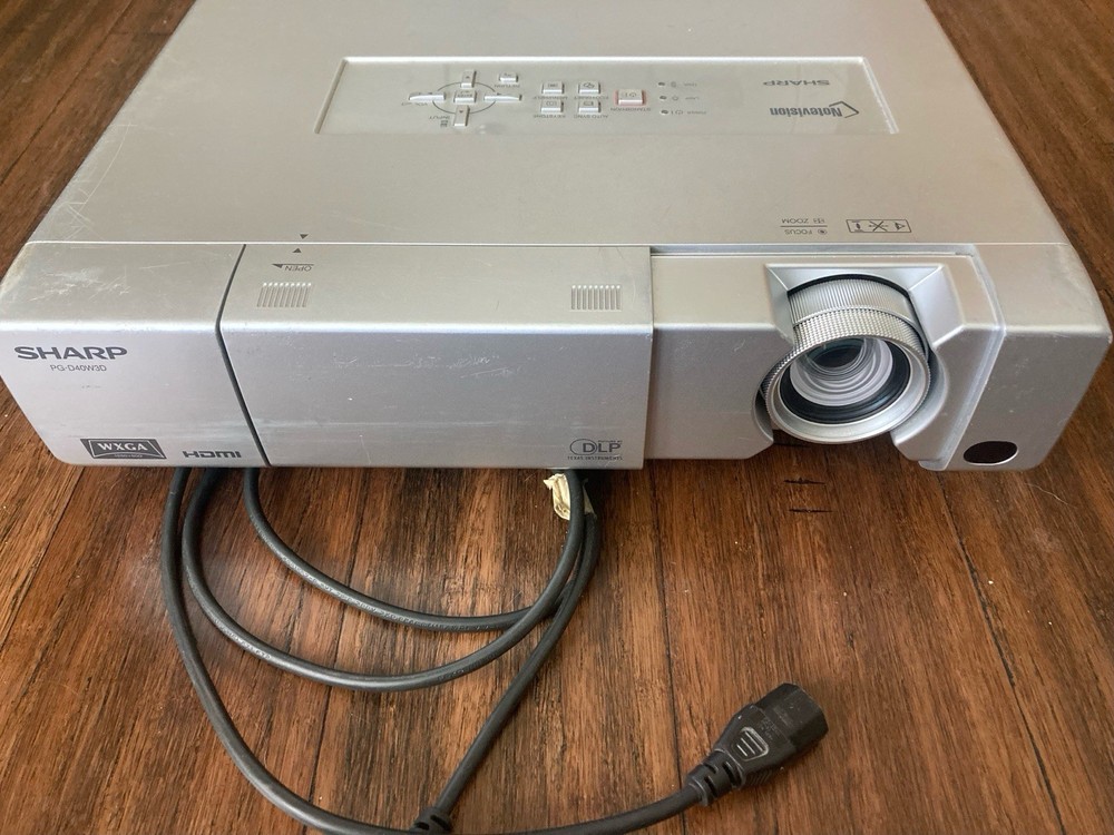 Sharp PG-D40W3D DLP WXGA Projector
