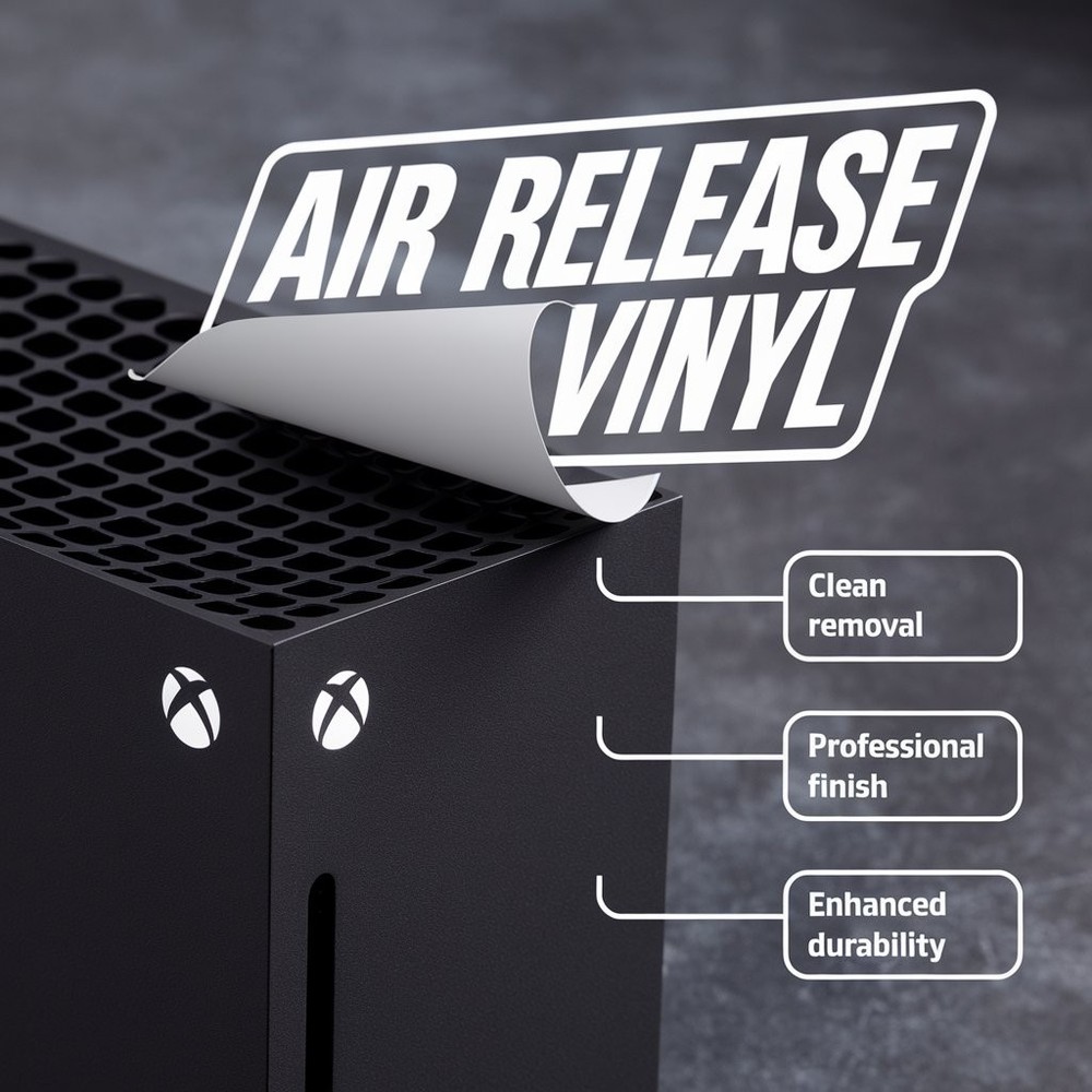 Xbox Series S Console & Controller Vinyl Skin Wrap – Solid Colors