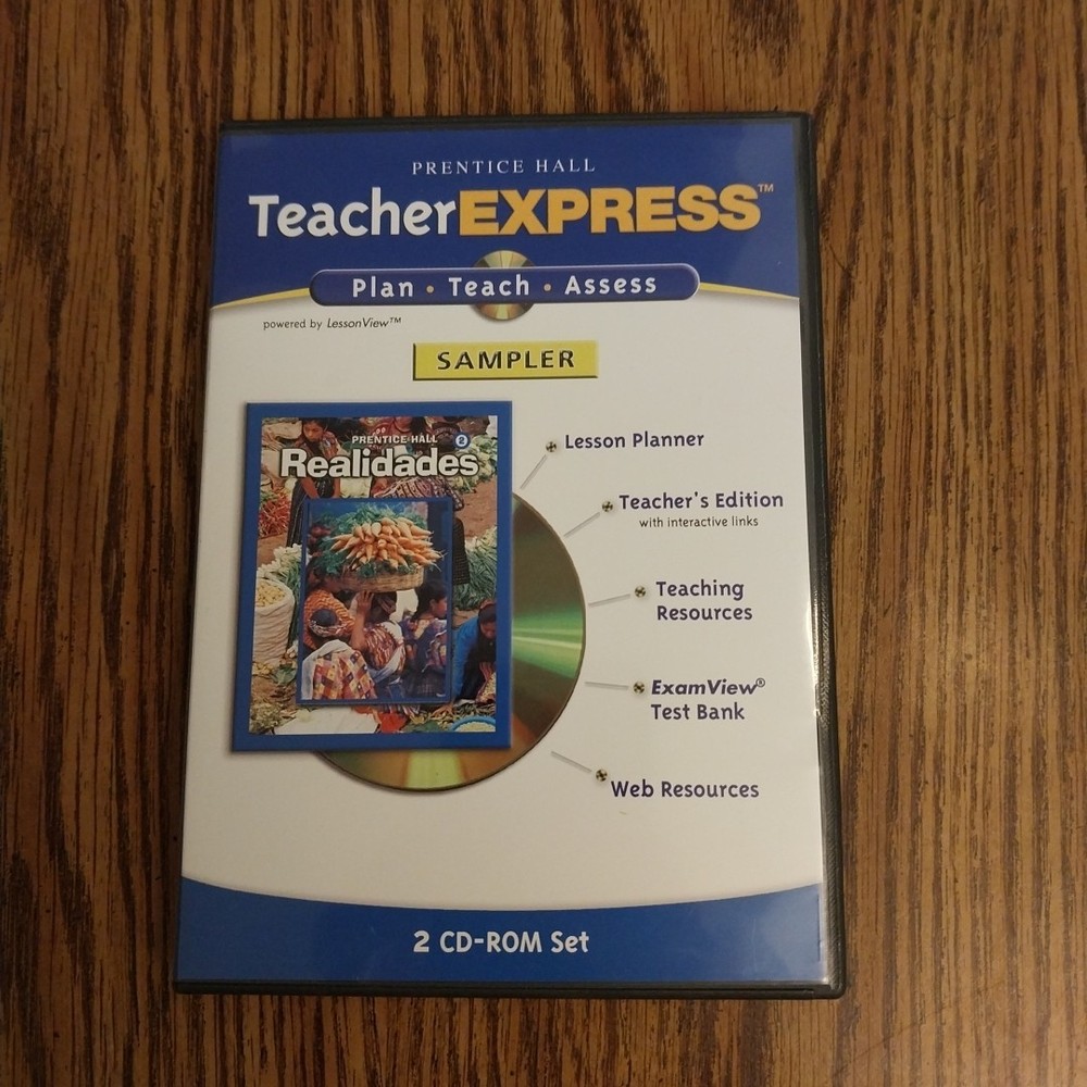 Prentice Hall Teacher Express Sampler Realidades 2 (2 CD-ROM Set)