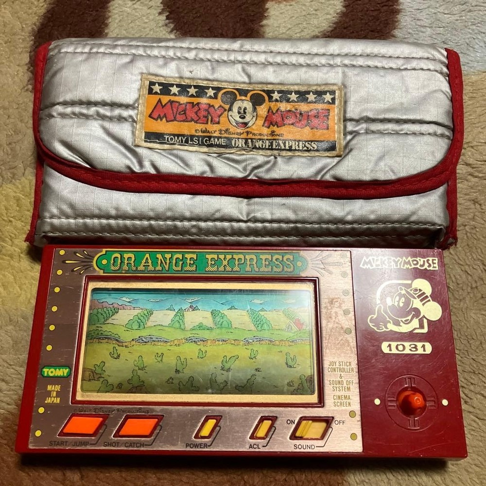 Mickey Mouse Orange Express Game & Watch
