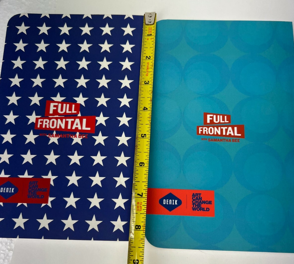 FULL FRONTAL Samantha Bee RIGGED 2 PACK LINED NOTEBOOK 2 PACK ELECTION