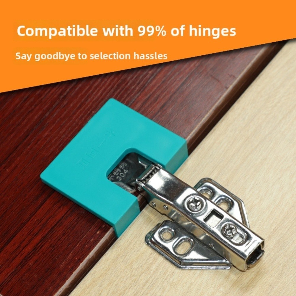 Quick Precise Setup Heavy Duty Magnetic Cabinet Hinge Installation Clips