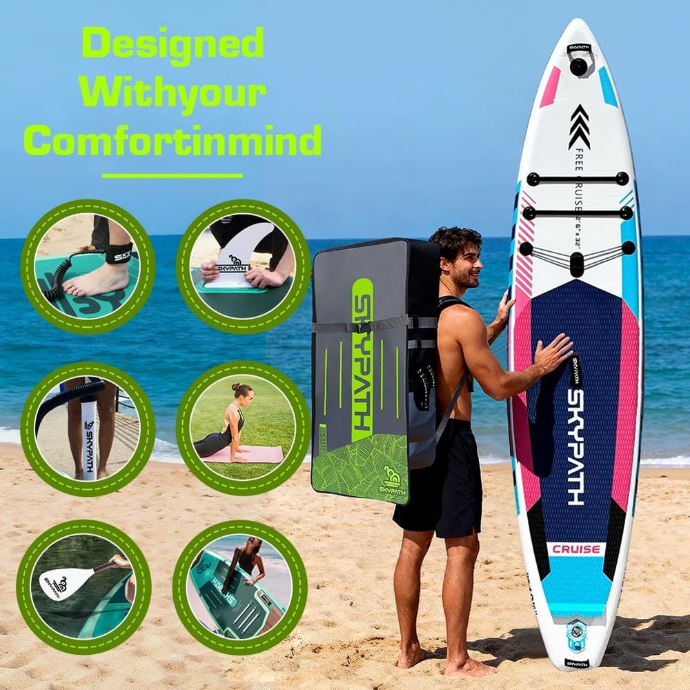 Paddle board Backpack Bag, iSUP Bag, Travel Carrying Backpack for Paddle boar...