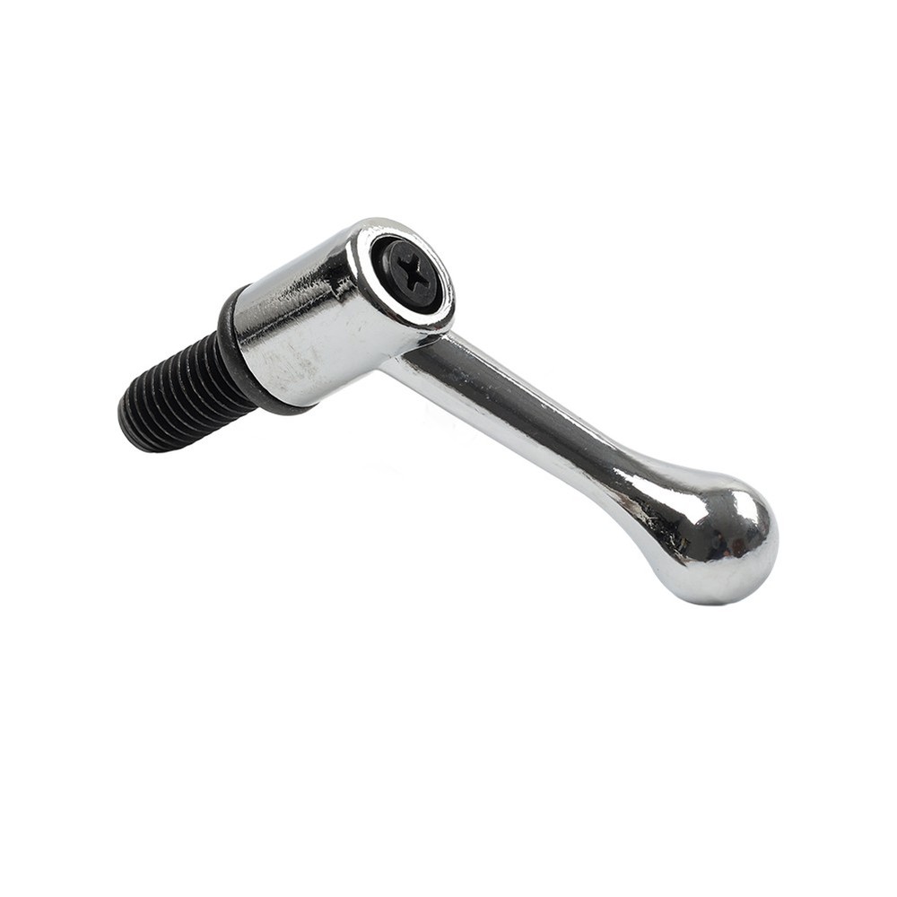 Table Lock Handle M12 Thread Set For Bridgeport Milling Machine 11.8mm Silver