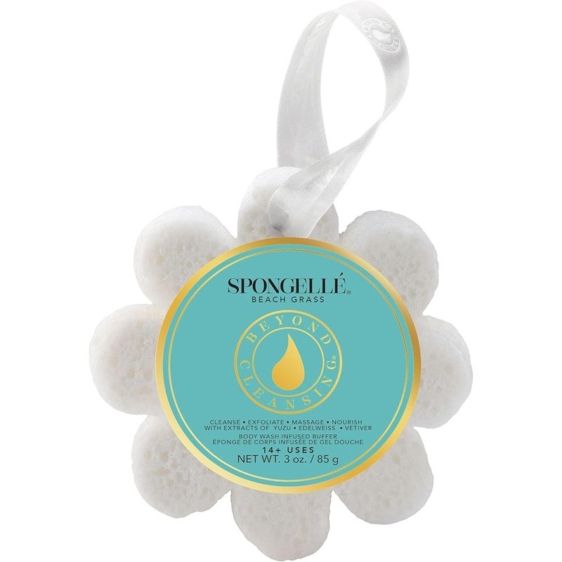 Moisturizing Body Buffer W/ Beach Grass Scent Exfoliating Loofah Experience New