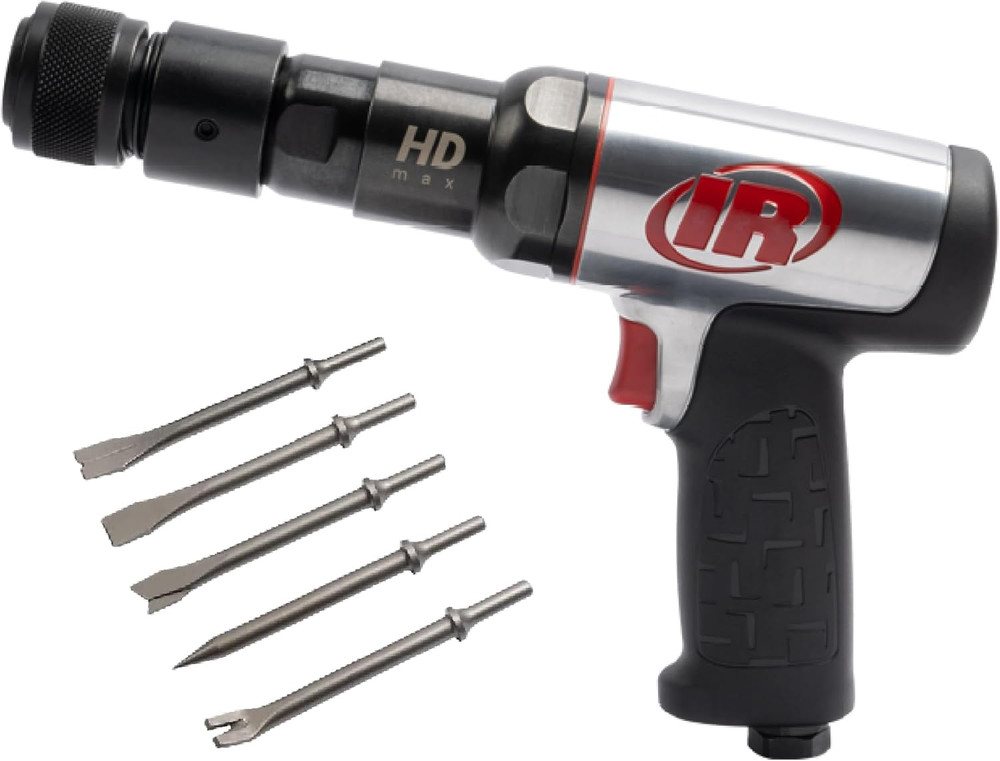 135MAXK Quick-Change Air Hammer Chisel Set - 5 Pieces, 2,600 BPM