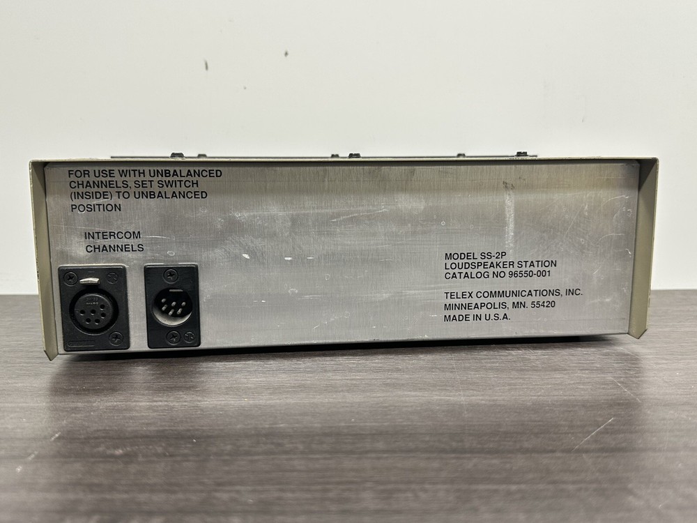 Telex Audiocom SS-2P Speaker Station - A83