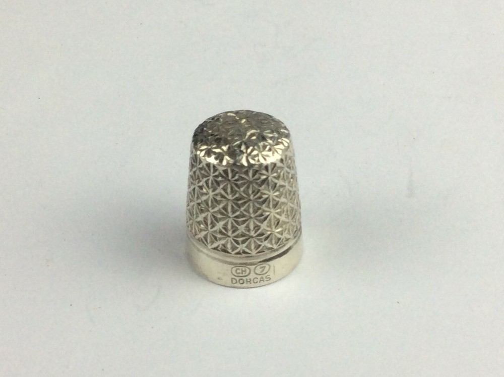 Charles Horner Dorcas Thimble marked CH 7 DORCAS Available Worldwide