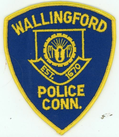 CONNECTICUT CT WALLINGFORD POLICE NICE SHOULDER PATCH SHERIFF