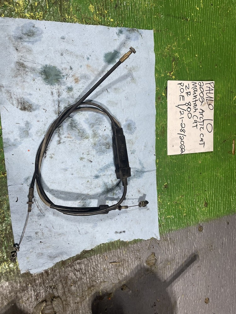 2002 arctic cat ZR 800 throttle cable assembly