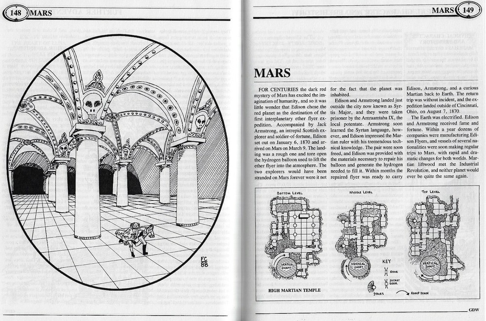 Space 1889 Softbound Core Rule book - GDW Heliograph *FS